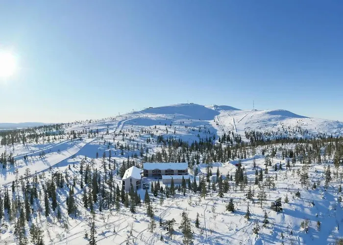 Ski-in Levi, Auroras On The Mountain *