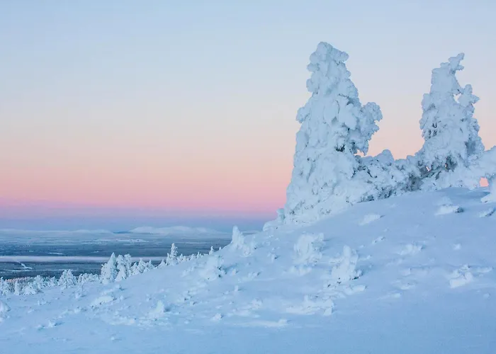 펜션 Ski-in Levi, Auroras On The Mountain *