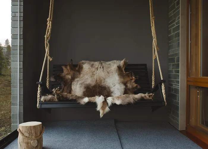 Ski-in Levi, Auroras On The Mountain Tatil Evi